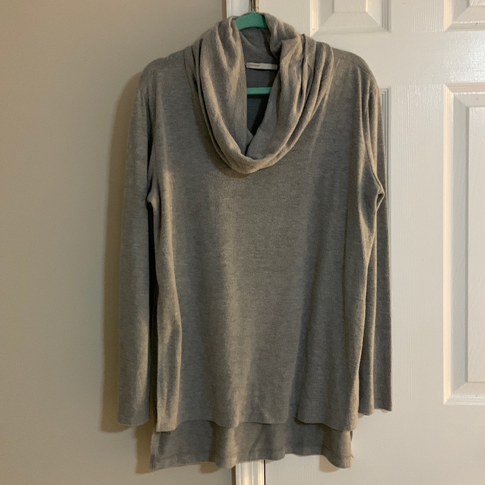 Mock turtleneck sweater